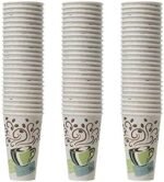 Dixie Perfectouch Insulated Paper Hot Cup, Coffee Haze Design, 75 Count 16oz - Image 2