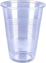 Amazon Basics Disposable Clear Plastic Cups, 16oz, 50 Count - Image 2