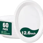 About this item DISPOSABLE FOAM PLATES -Contains 100 white, BPA-free foam Hefty plates measuring 8.875 inches in diameter SOAK-PROOF LAYER- These white foam plates handle hamburgers, pasta, chicken, ribs and more without leaking, staining or soaking through TOUGHNESS YOU CAN TRUST-Superior durability & value make these Hefty plates tough enough for everyday use EASY CLEANUP-Make cleanup easy & make the most of your time with loved ones at parties, special get-togethers & holidays with these disposable plates TOUGHNESS YOU CAN TRUST-Superior durability & value make these Hefty plates tough enough for everyday use