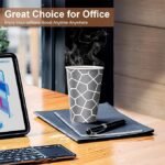 Coffee Cups 12 oz Paper Cups 240 Pack, Disposable Coffee Cups 12 oz Hot Cup, Disposable Cups Paper Insulated Cup for Cold Hot Drinks | for Cold Hot Drinks, Water, Tea, Juice - Image 2