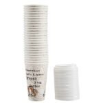 Hot Paper Coffee Cups with Lids - Image 3