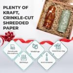 2.2 LB Kraft Shredded Paper for Gift Baskets, Effective Crinkle Paper and Basket Filler, Ideal for Gift Box Stuffing and Handmade Decoration, Birthdays, Weddings, Anniversaries, and All Occasions - Image 2